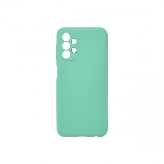 Silicone Case with Camera Shield for Samsung Galaxy A13 4g Green